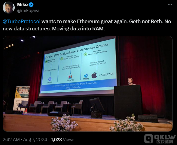 Layer2&nbsp;Turbo宣布其Blockchain每秒處理40&nbsp;圖片