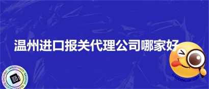 溫州進口報關代理公司哪家好?不如選擇19年經驗的公司看看
